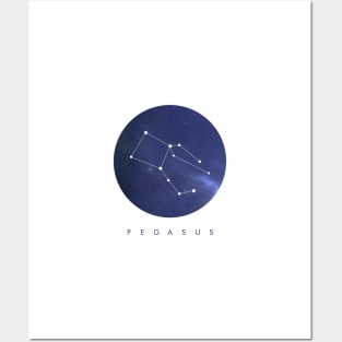 Pegasus Constellation Posters and Art